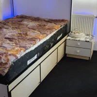 تخت سرویس خواب تک نفره 120  حراج