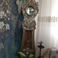 ساعت ایستاده چوب راش