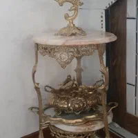 میز تلفن برنز