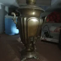 سماور زغالی قدیمی مسی