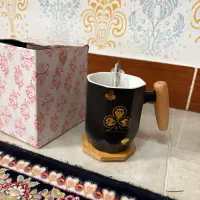 ماگ دسته بامبو طرح پاستور