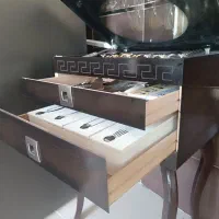 کنسول قاشق چنگال چوبی