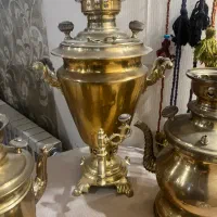 سماور ذغالی روسی