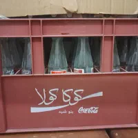۲ عدد جعبه شیشه نوشابه سالم