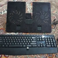 کیبورد موس پایه خنک کننده لپ تاپ