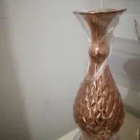 دوعدد گلدان مس نونو