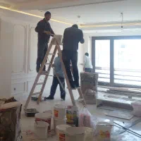 نقاشی ساختمان رنگ کاری پتینه کاری