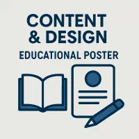 تولید محتوا و طراحی پوستر و جزوه آموزشی