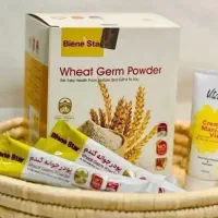 پودرجوانه گندم (چاقی صورت به روش بیوممتیک)