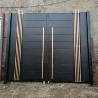 درب آماده باغ ویلایی باغی حفاظ نرده ویلا حیاط آهن