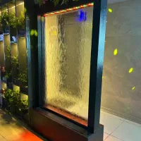 پکیج کامل آبنما شیشه خیس ابنما اماده