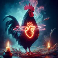 مرق پرورشی پرکلاغی با پیک