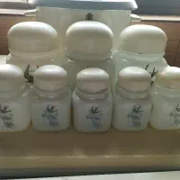 جای ادویه و چای و قند و شکر (شیشه ایی)