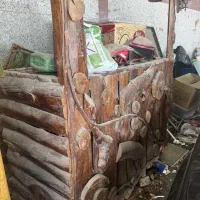 بوفه چوبی آماده