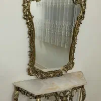 آینه و کنسول برنزی