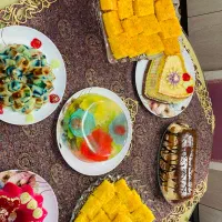 پذیرش سفارش کیک و ژله و دسر وچیزکیک و حلوا