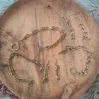 انواع گوشواره و گردنبند و دستبند