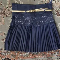دامن دخترانه شیک نگین کاری شده
