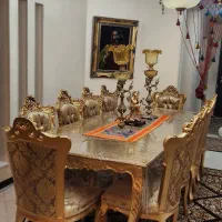 فروش مبل و میز نهارخوری 10 نفره