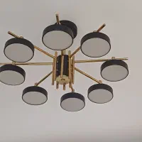 لوستر مدرن نور خیلی زیاد داره