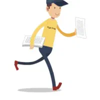 تراکت پخش کن هستم