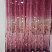 پرده اتاق خواب دو تیکه  صحیح و سالم
