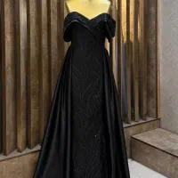 ماکسی مجلسی مشکی نو