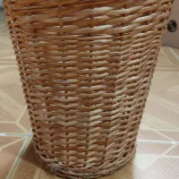 سبد یا سطل حصیری