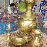 سماور زغالی زیبا