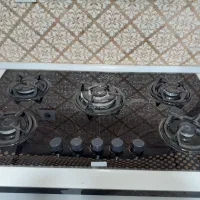 گاز رو میزی شیشه ای پنچ شعله