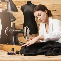 خیاطی لباس بلوچی تک دار برچاکی اندامی