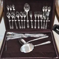 سرویس قاشق و چنگال قدیمی ژاپنی