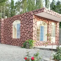 سیمان کاری و سیمانبری ساده و طرح دار شن و سیمانی