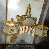قندان  وسبد شکلات خوری شنی