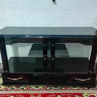 میز تلویزیون شیشه ای