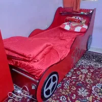 تخت خواب ماشینی بدون خوشخواب وبوفه ام دی اف