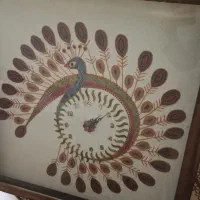 ساعت دیواری ترمه اصل