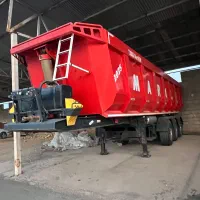 تریلی کمپرسی ۳ محور