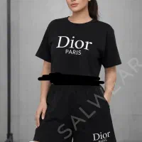 تنوع ست کراپ شورتک پارچه پنبه سوپر پخش عمده تولیدی