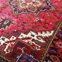 فروش فرش ۹ متری رج ۲۰ هریس در حد نو