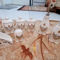 ظروف سرامیکی جا شکری و چای ادویه