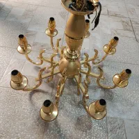 فروشنده خریدار لوستر آبکاری آینه شمعدان برنجی برنز