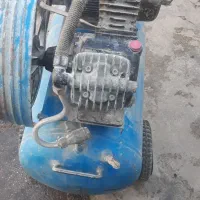 پمپ باد ۸۰لیتری ۲ سیلند