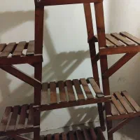 استند چوبی گل