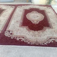 فروش ۲ عدد فرش ۹ متری دوقلو  ست هم در حد نو