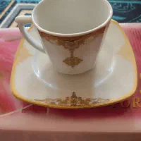 فنجان ونعلبکی وقندان . نو