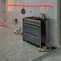 گاز تمام استیل طرح فر