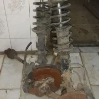 جلوبندی و کمک فنر و دیسک و سیلندر ترمز پراید کامل