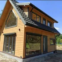 ساخت کلبه سوئیسی و خانه چوبی کلید تحویل