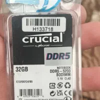 رم لپتابی DDR5 32G تک اسلات 5200Hz